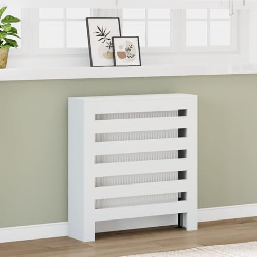 Générique Cache-radiateur Blanc 78x20x82 cm Bois d'ingénierie,Maison & Jardin,Accessoires pour appareils électroménagers,Accessoires pour radiateurs,Blanc,10.5 KG,852681