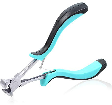 SPEEDWOX Mini-Endschneidezange, 14,7 cm, Präzisions-Endschneider, Zange mit langer Reichweite, Drahtschneider für Gitarrensaiten, Perlen, Schmuckherstellung, Werkzeug