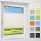 Atlaz Plissee Klemmfix ohne Bohren, 40x100cm(BxH), Beige, Plisseerollo Fensterrollo mit Klemmträger, Faltrollo Jalousie für Fenster und Tür, Blickdicht, Sichtschutz und Sonnenschutz