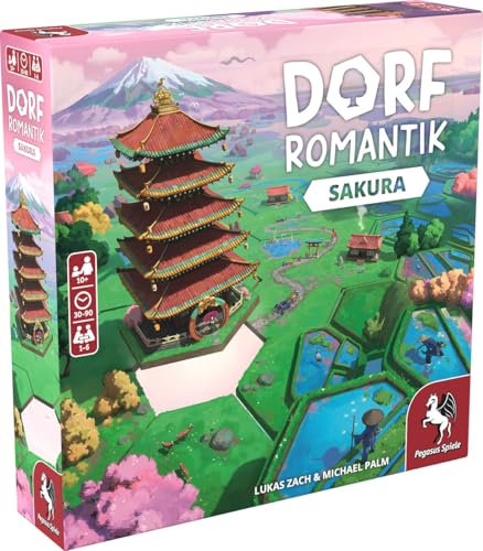 Pegasus Spiele Dorfromantik – Sakura (English Edition)