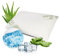 MaxxGoods Reisekissen 40x24x12cm aus Gelschaum-Sticks & Aloe Vera Bezug - Kühlkissen mit kühlendem Soft Schaum - kühlendes Kopfkissen - Bauch Rücken & Seitenschläfer - Kissen für unterwegs