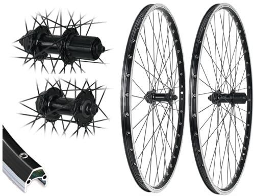 Bärwinkels Laufradsatz 26 Zoll (Vorderrad und Hinterrad) 26 MTB Industrielager für 7*/8/9/10/11** V-Brake