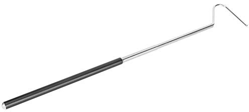 Cosiki Snake Hook, Stainless Steel Capture Hook Tool Reptile Capture Hook, Snake Accessories Snake Capture Hook, Reptile Traps for Reptiles Pets (100CM)