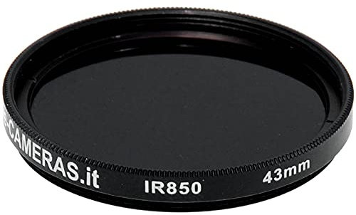 Filtro infrarrojo 850 nm 43 mm Blackdove-cameras- Infrared filter 850 nm IR Cut