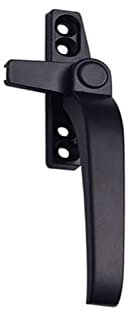 Maniglie per finestra con serratura (destra, nero)