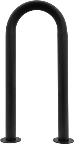 MORIA DESIGN Fahrradständer Boden - 80 x 36 cm Bodenparker für 2 Fahrräder - stabiler Fahrradständer für Mountainbike MTB und E-Bike - Fahrradanlehnbügel galvanisiert pulverbeschichtet