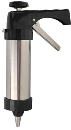 TOYANDONA Prensa para Galletas y Pastelería de Acero Inoxidable con Boquillas y Moldes Máquina Manual para Hacer Galletas y Decorar Pasteles Cocina y Hogar Reutilizable