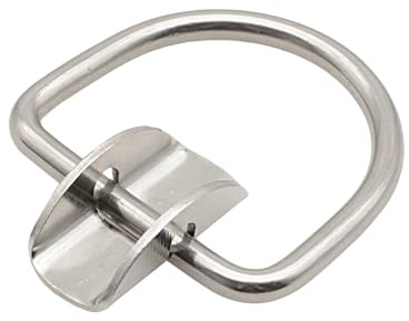 Soporte para Correa de Plomo – 16 g de Peso de Buceo en D, Abrazadera de Manguera de inmersión de Acero Inoxidable | Base de fijación para Botella de inmersión, Accesorio de Equipo Submarino |