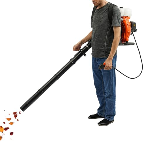41,5 cm³, 2,135 kW, batteria 508,5 CFM per rifiuti da giardino, aspirafoglie a benzina, funzione soffiatore a benzina, funzione di soffiaggio, spazzatrice a batteria, per casetta da giardino