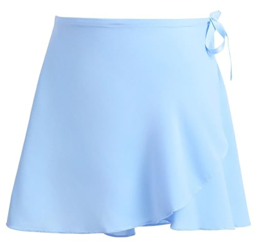 Balettkjol i chiffong med omlott, Chiffongbalett Tutu Tie Up Wrap-kjolar for kvinnor Flerfärgad storlek SL