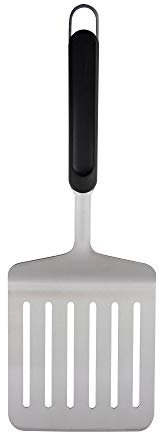 Barbecook Oliva pelle à pizza en inox noir, spatule cuisine, accessoire barbecue, 43cm