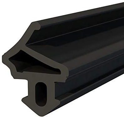 DQ-PP Fensterdichtung – Schwarz – 50 Meter – S-1172 Aluplast – PVC Fenster – Gummidichtug Dichtband – Kunststofffensterdichtungen – ALU Profildichtung Türdichtung