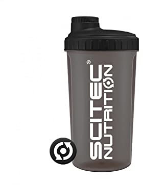 Scitec Nutrition Shaker, Shaker protéiné, sans BPA, 700 ml, Enfumé