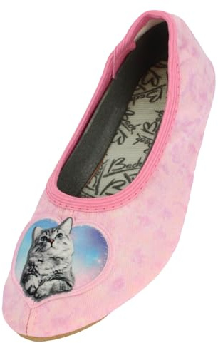 Beck Miez Ballerines, Rose, 32 EU