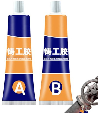 adesivo per la riparazione in metallo - sigillante forte adesivo, resistente al calore | Pasta a fusione multifunzionale per strumenti idraulici, apparecchiature automobilistiche fissate, gel di sa