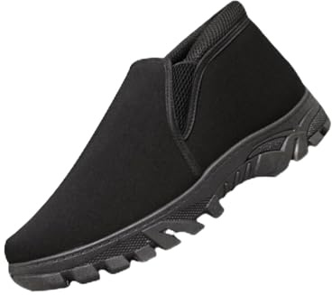 Generico stivali impermeabili uomo Stivaletti Uomo Invernali Caldo Da Escursionismo Comodi Ed Eleganti Scarpe Invernali Classic Chukka Boots Biker Neve Stivali scarpe termiche