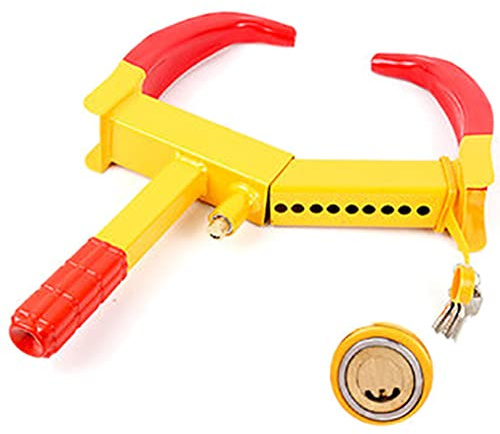 JacobsParts Anti Theft Wheel Lock Tire Clamp Parking Boot for Car Truck SUV ATV RV Trailer