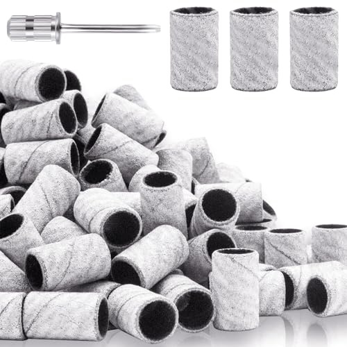100 Pzs Lijas para Uñas 240 Grit, Lijas de Grano Fino para Uñas Naturales