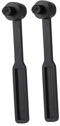 ibasenice Cepillo Limpiador De Agujas para Tocadiscos Vinilo Compacto y Portátil Pincel para Lápiz Óptico De Nylon Kit De Limpieza para Discos De Vinilo Negro Uso Seguro