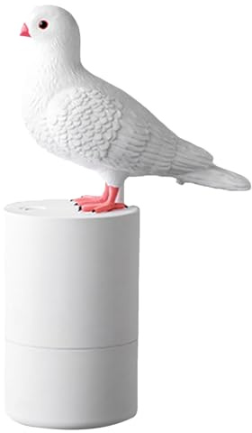 Distributore automatico di sapone a forma di, dispenser di sapone in schiuma senza contatto, detergente automatico in schiuma a induzione, dispenser automatico per sapone bianco, piccioni