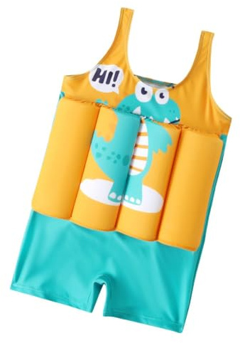 Traje de Baño Flotante para Niños Flotador Ajustable Desmontable Con | Traje de baño de verano para niños pequeños, verano, agua, piscina, escuela, patio trasero