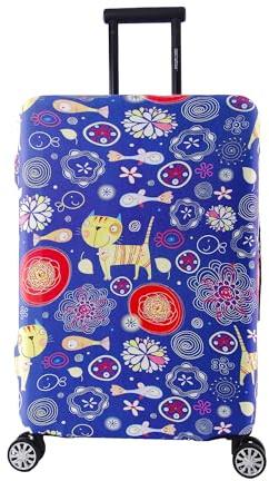 Periea Luggage Covers for Suitcases – Suitcase Cover – Premium Elasticated Material – Small, Medium, Large or Extra Large