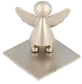 Michel Toys anteckningshållare – liten skyddsängel – magnetisk, silveroptik matt