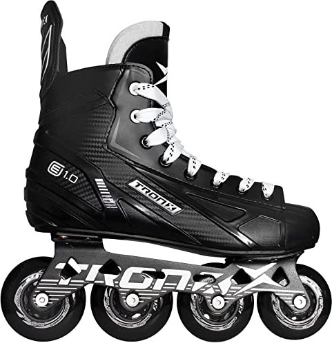 TronX E1.0 Patines de hockey sobre ruedas en línea Senior (6.5)