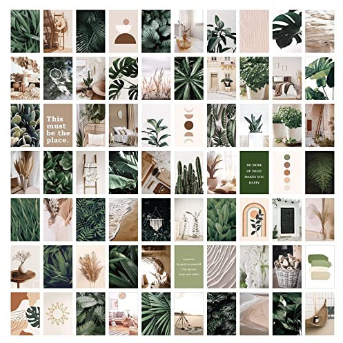 Lebais 70 Stück Art Poster für Wohnheim Wanddekoration,Wandkunstdrucke ästhetische Bilder für Wandcollage, schickes Collagen Druckset,Raumdekoration für VSCO Mädchen Jungen