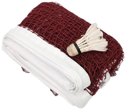 Outdoor Federbällenetz, Badminton Netz Federballnetz, Badmintonnetz Tragbares Federball, Badminton-Netz für Indoor, Badminton Netz, Sport Net, Badminton Net, Einstellbare Faltbare Badminton Net