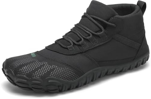 SAGUARO Scarpe Barefoot Uomo Donna Scarpe Minimaliste Leggere Scarpette a Piedi Nudi Antiscivolo Scarpe Dita per Trail Running, Nero 39EU