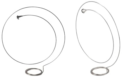 Enwye Support de Lunettes pour horloger et bijoutier, Outils de Fixation pour la tête, loupe, Anneau en Acier avec Support pour la tête, Outil de réparation de Montres.