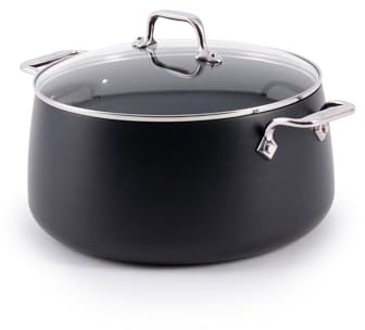 All-Clad HA1 Expert Cookware, Nonstick Stockpot with Lid, 8 Quart