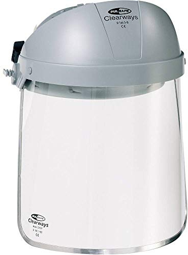 Honeywell Clearways CB20 1002341 Schutzvisier inkl. Kopfhalterung Grau, Transparent EN 166 DIN 166