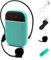 Portable Bluetooth Voice Amplifier, Rechargeable Wired Mini Speaker with Microphone, Use in Classroom, Meeting, Promotions and Outdoor Activities, for Teachers, Tour Guides, Coaches and More(Blue)