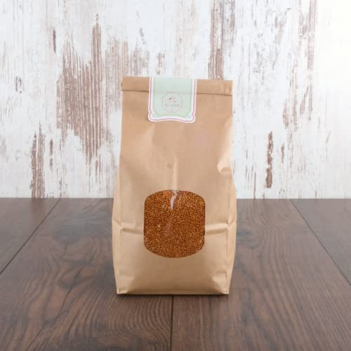 süssundclever.de® Bio Braunhirse | Vollkorn | 1,8 kg | aus Deutschland | Wildhirse | plastikfrei und ökologisch-nachhaltig abgepackt