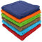 Acomoda Textil - Paños de Cocina 100% Algodón, Toallas de Rizo 50x50 cm, Trapos Absorbentes, Suaves y Resistentes 500 gr/m². (Lisos, 6)