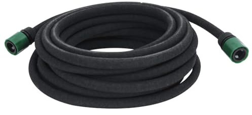 HOMTAKIE Tuyau d'arrosage de jardin noir 0,6 10 m caoutchouc