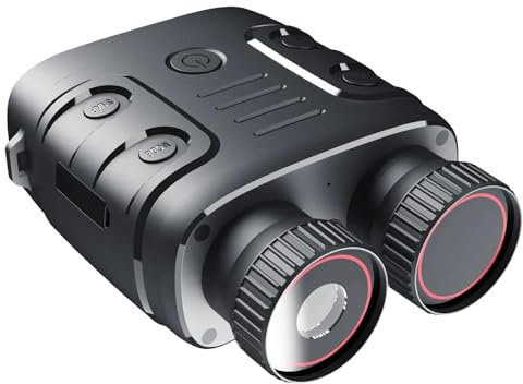 R18 Binocolo digitale for visione notturna Dispositivo 1080P HD 850nm Infrarossi Zoom 5X Occhiali for Outdoor Full Dark 300m Per campeggio e sicurezza