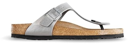 BIRKENSTOCK Damen Open-Back Gizeh Antq Lace Bflr, Silber