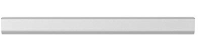 Maul Klämlist Aluminium, Självhäftande Tejp, 42,8 x 4 x 1,3 cm L x B x H, Silver, 1 Styck