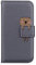 Annuo handyhülle iPhone 5/5S/SE 2016 Hülle Stoßfeste brieftasche Cartoon Braunbär muster handytasche iPhone 5/5S/SE 2016 etui klapphülle wallet Schutzhülle iPhone 5/5S/SE 2016 tasche leder Grau