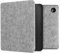 kwmobile Hülle kompatibel mit Tolino Vision 6 - Filz Stoff eReader Schutzhülle Cover Case - Hellgrau