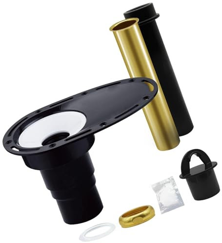 Kit de Drainage de Baignoire Autoportant avec une Fonction d'installation Facile en Laiton et des Tuyaux ABS Conception Efficace pour le Drainage de la Baignoire