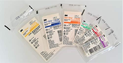Steri-Strip 3M Skin Closures Mixed Sizes Large First Aid Refill Pack.