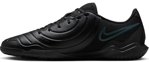 Nike Legend 10 Club IC Futsal-sko för män, Black/Black/Deep Jungle, 45.5