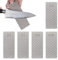 5Pcs Diamond Sharpening Stones, Ultra Thin Honeycomb Surface Diamond Knife Sharpener, 200/400/600/1000/2000 Grit Kitchen Sharpening Plate Outdoor Tools for Scissors, Knives