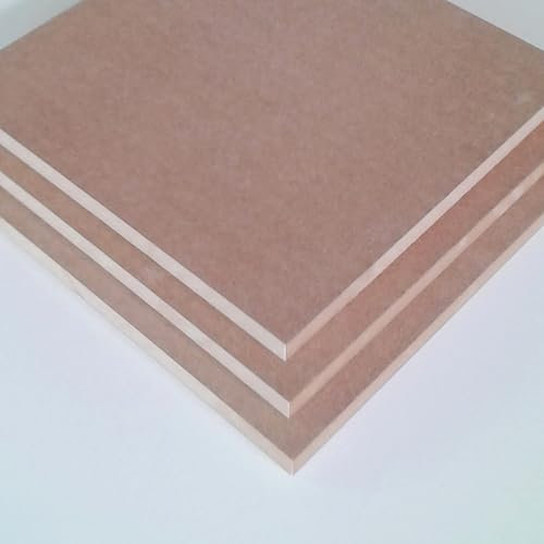 1 MDF Platte 16mm stark. Holzplatte Sondermaße auf Anfrage möglich (30x40cm)