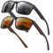 2er-Pack Sonnenbrille Herren Polarisiert Damen UV400 Schutz Sport Sunglasses Men Women Ultraleichte Rahmen Schwarz Retro Polarisierte Sonnenbrillen für Angeln, Fishing, Fahren, Ski-Schwarz + Braun