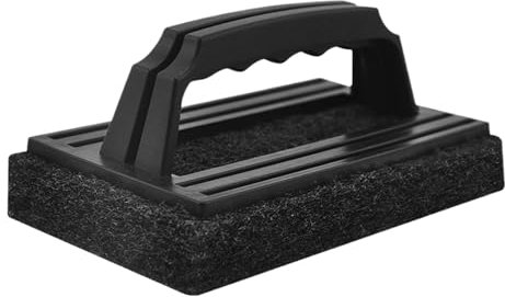 demaxiyad Brosse de nettoyage pour barbecue, rembourrage en pecrubber, pinceau avec poignée ergonomique, outils de récurage pour barbecue, ustensiles de cuisine pour rack de four, ustensiles de